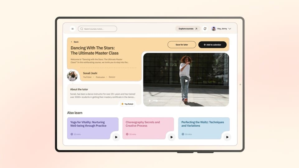 E Learning (UI Concept)