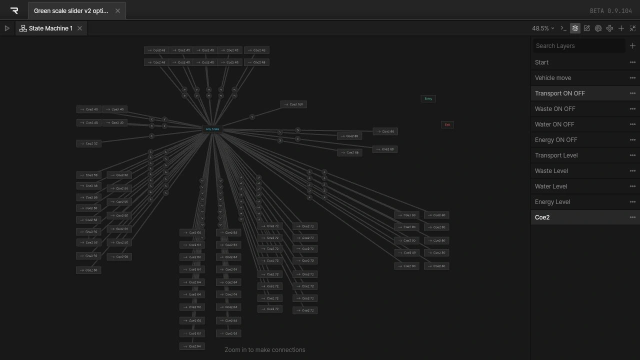 Complete Coe2 state-machine layer in the original Rive editor